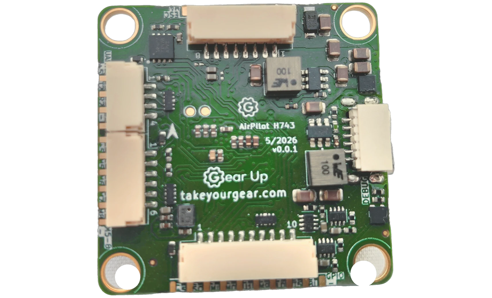 AirPilot H743, solder side